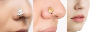 Online Shopping for nose pins gold or silver