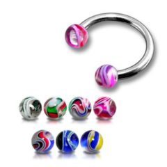 Unique UV Piercing Jewelry Collection