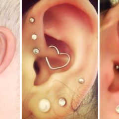 Safe and Delicate Rook Piercings