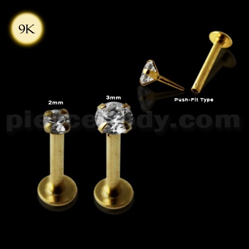 gold labret jewelries