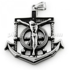 Anchor Crucifix Stainless Steel Casting Pendant