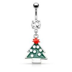 Hanging Insurgent Tree Navel Belly Ring