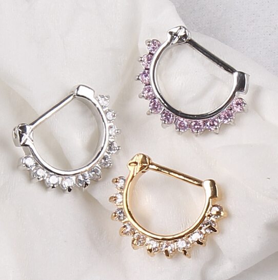 Think Stylish and Look Stylish with Septum Clickers & Septum Piercings