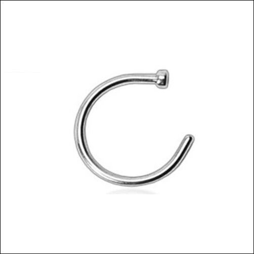 925-Sterling-Silver-Nose-Open-Hoop-Rings-Thin-Small-Nose-rings-8mm-Body-Jewelry