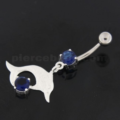 Dolphin Belly Button Rings
