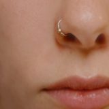 Stylish Crafted Gold Nose Piercing Jewelry With Elegance