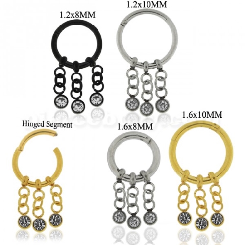 dangling segment rings collection