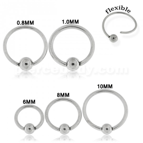  surgical steel eyebrow ring