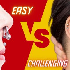 Healing Piercings: Easy vs. Challenging
