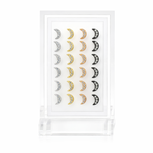 24pc G23 Titanium Crescent Moon Labret Display Kit-Assorted Colors-Thumbnail