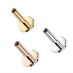 316L Surgical Steel Flat Back Labret Accessories
