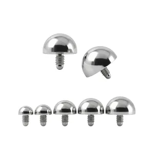 Half Ball Dermal Anchor Tops | Dermal Anchors