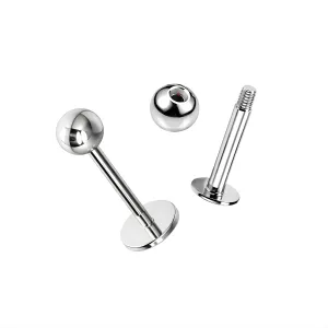 316L Surgical Steel Labret with Ball