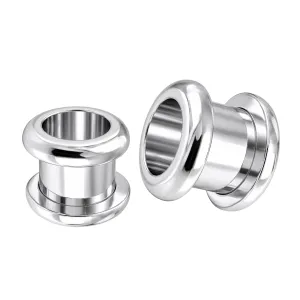 316L Surgical Steel Screw Fit Ear Tunnel