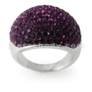 Austrian Crystal Stone Finger Ring