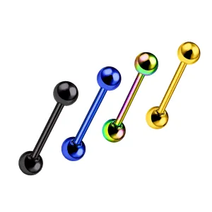 Anodised Eyebrow Barbell with Ball