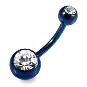 316L Surgical Steel Anodized Belly Ring