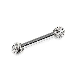 Straight Barbell with Epoxy Ball