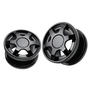 Blackline Alloy Wheel Screw Fit Flesh Tunnel