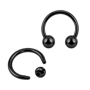 Blackline Circular Barbell with Balls