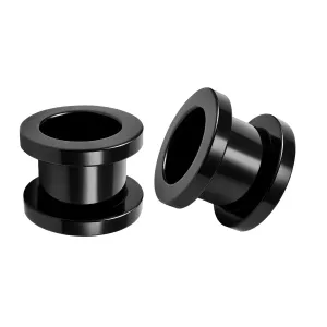 Blackline Screw Fit Basic Flesh Tunnel