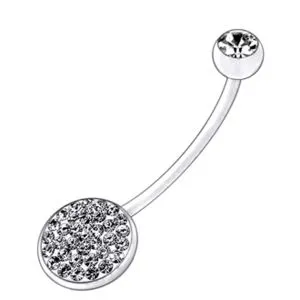 BioFlex Crystal Belly Ring