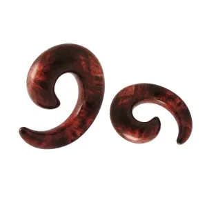 Classic Brown Spiral Ear Expander