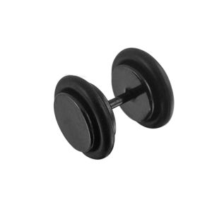 Blackline Fake Ear Plug