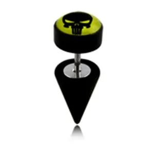 Fake Ear Plug with logo