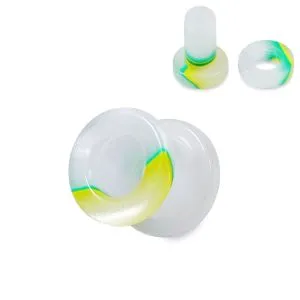 Green And Yellow Externally Threaded UV Tunnel