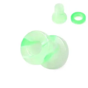  Green And White Externally Threaded UV Tunnel
