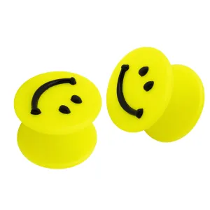 Embossed Smiley Silicone Ear Plug
