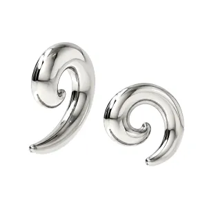 Hollow Surgical Steel Spiral Ear Expander