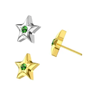 Implant-Grade Titanium Star CZ Threadless Push-In Top | ASTM F-136