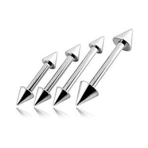 Straight Barbell With Cone