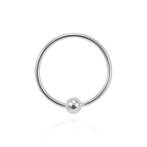 925 Silver BCR Nose Ring