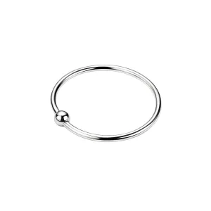 925 Sterling Silver Open Hoop BCR Nose and Ear Tragus Ring
