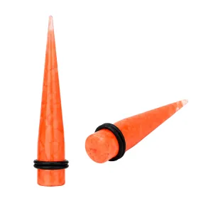 Orange Jelly Ear Expander