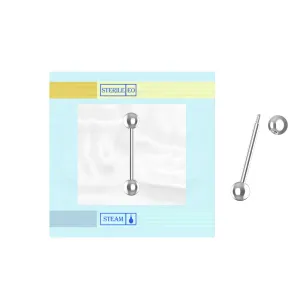 EO Gas Sterilized Tongue Barbell with Ball