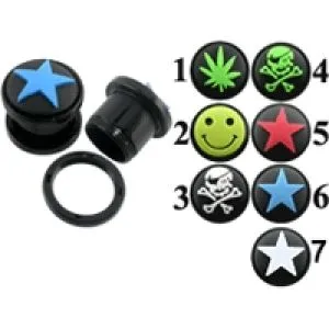 UV Ear Tunnel with Embossed Logo