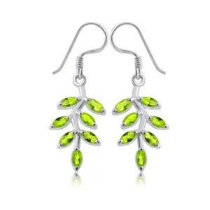 925 Sterling Silver leaf Earring