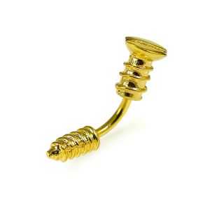 925 Sterling Silver Household Screw Eyebrow Bar