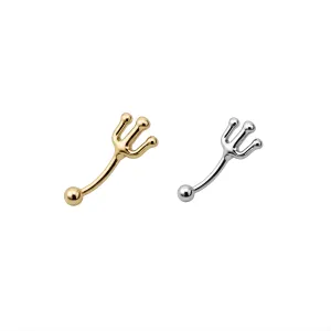 Devils Weapon Eyebrow Ring