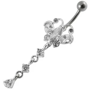 Moving Jeweled Charms Body Jewelry