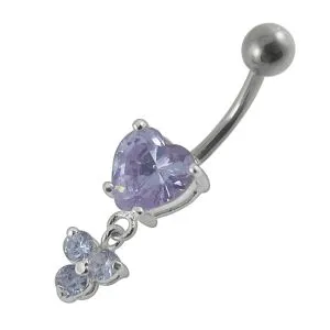 Multi Stones Moving Fancy Belly Jewelry