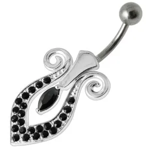Tribal Female Genital  Belly Ring