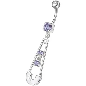 Fancy Jeweled Dangling Belly Ring