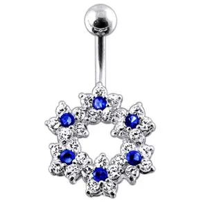 Fancy Jeweled Belly Body Jewelry