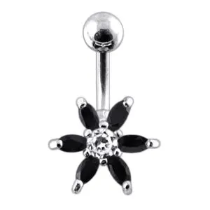 Surgical Grade Steel Curved Belly Ring PBN592