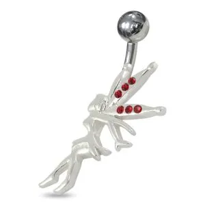 Jeweled Angel Navel Belly Ring
